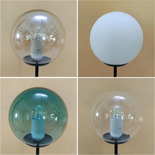 Paralume In Cotone E PVC Bianco 30cm - Artigianale Per Lampade Da Tavolo