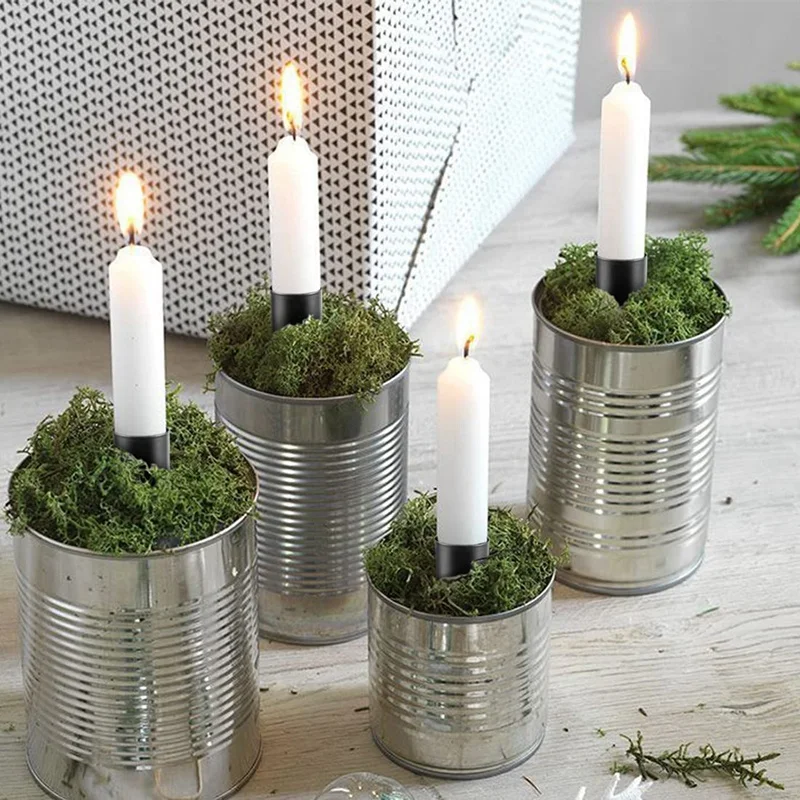 Candle Holders Candle Sticks Holder Taper Candles Skewer 6Pcs candle holders
