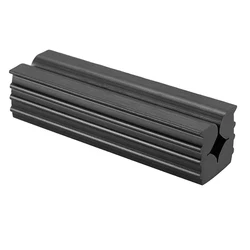For Golf Vice Rubber Clamps Clips Parts Protect Protection Repairs Rubber 3pcs Vice 8.8*2.3*2.4cm Black Clamps