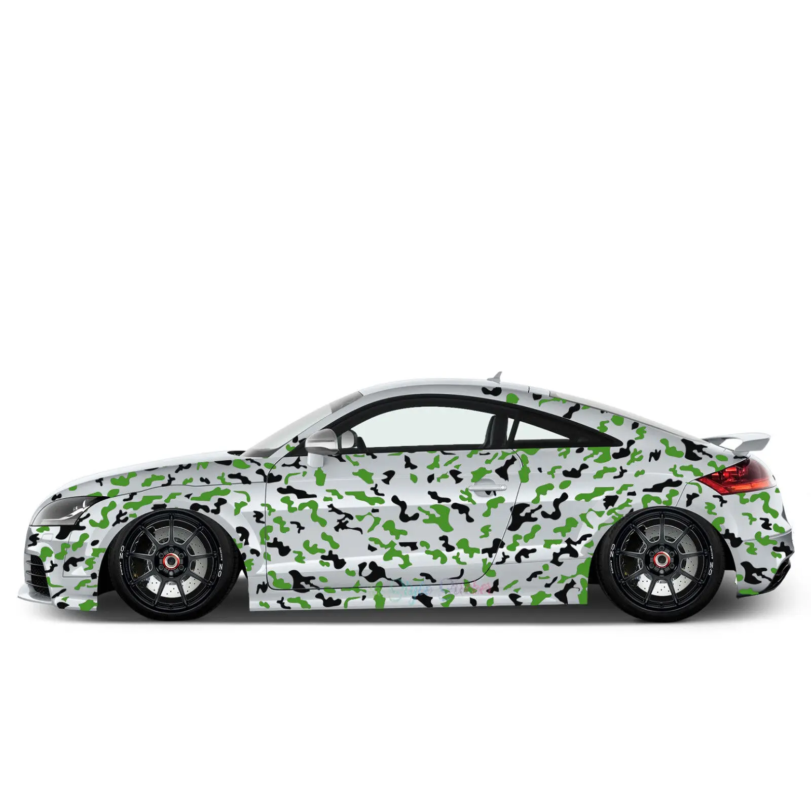 

Car Sides Sticker Camouflage Stain-Camo XXL Set 240 pieces - 2 Coloured set20