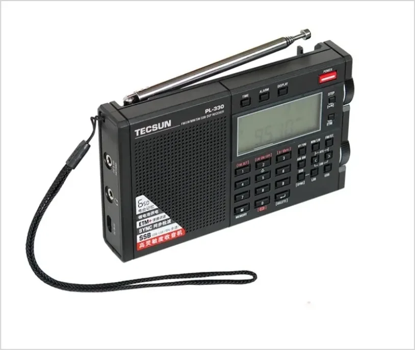 VIKEFON PL-330 FM/MW/SW/LW SSB DSP Full-Band Radio Multi-functional Portable Radio Receivers High Sensitivity Radio PL330