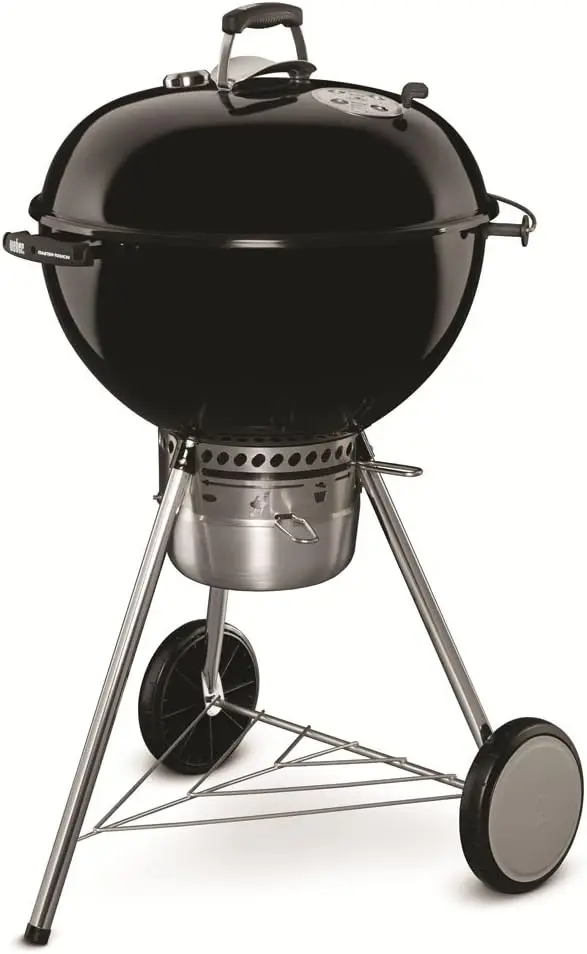 Charcoal Grill, 22-InchCooking grate is compatible with GBS inserts and is hinged for easily adding charcoal while grilling