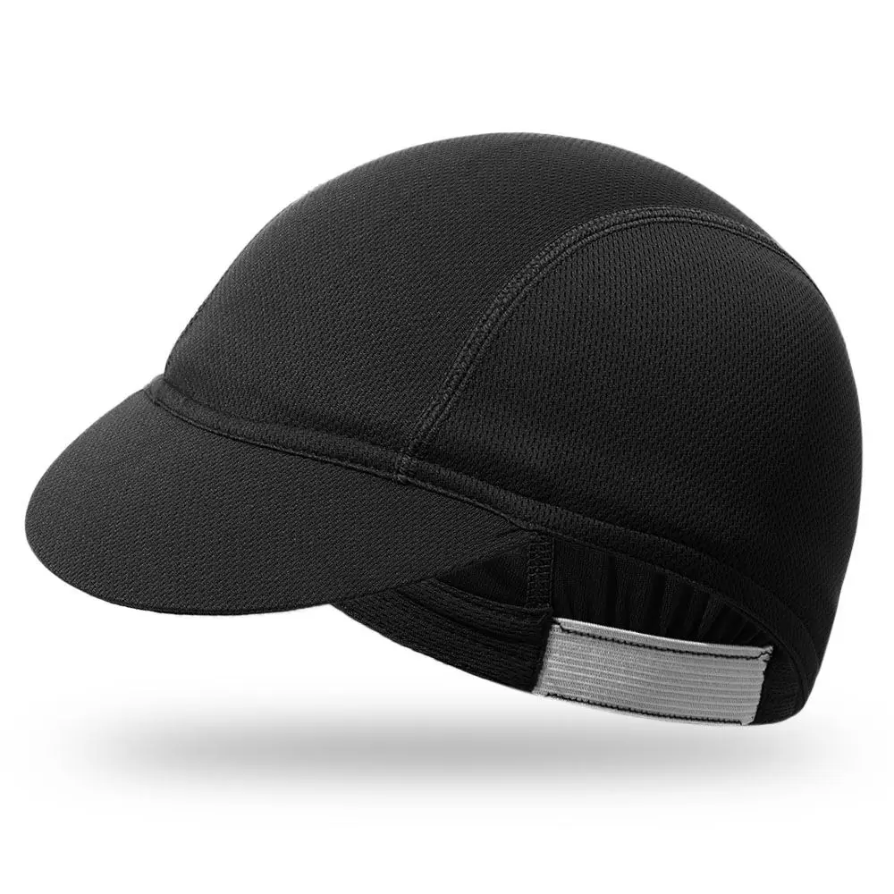 Outdoor Quick-Drying Bicycle Riding Cap Mesh Fabrics Breathable Solid Color Cycling Hat Portable Dustproof Summer Accessory