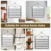 Calendar Storage Bag Wall Mounted Pouch Office Desk Bags Non-woven Fabric Hanging 4