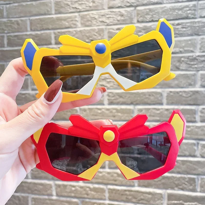 Kids Sunglasses Children Cute Cartoon Personality Sunglasses for Outdoor Sun Protection