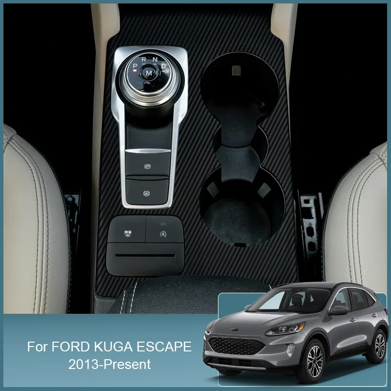 

Car Interior Sticker For Ford Kuga Escape 2013-2025 Lifting Window Decal Gear Steering Wheel Protective Film Internal Accessory