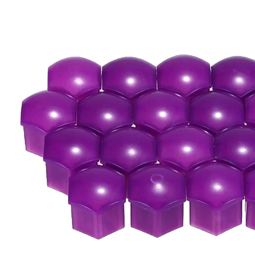 20pcs Automatic Wheel Nut Cover Easy to Install Dustproof with