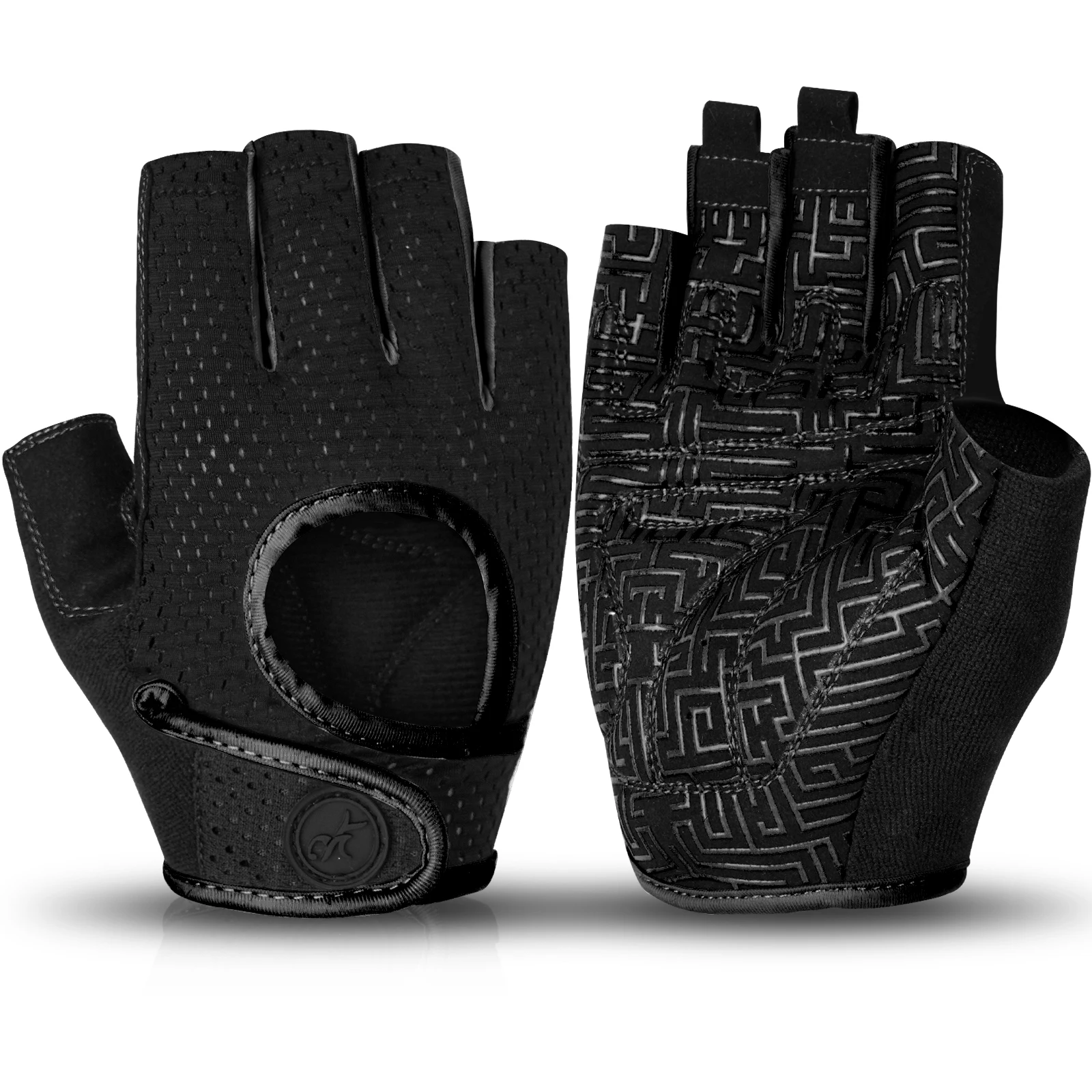 MOREOKHalfFingerGymFitnessGloves3MMGelPadTrainningWeight