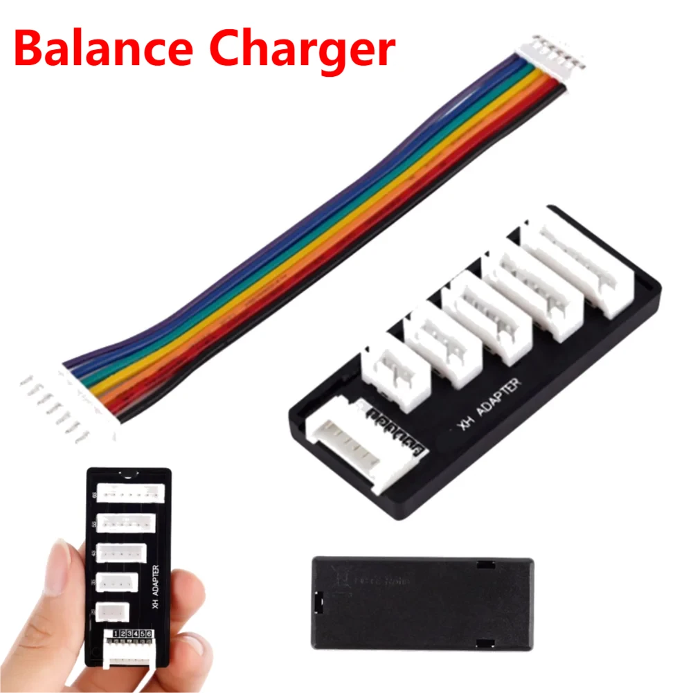 Sharegoo 2 Pack Jst-Xh 2S-6S 3S Balance Charger Extend Expansion Board Adapter Converter For Rc Car Truck Lipo Battery Charging