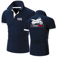Polo Décontracté à Manches Courtes pour Homme, Vêtement à la Mode, Couleur Unie, Moto R 2023 650 800 1150 GS Adventure, Nouvelle Collection Été 1200 4
