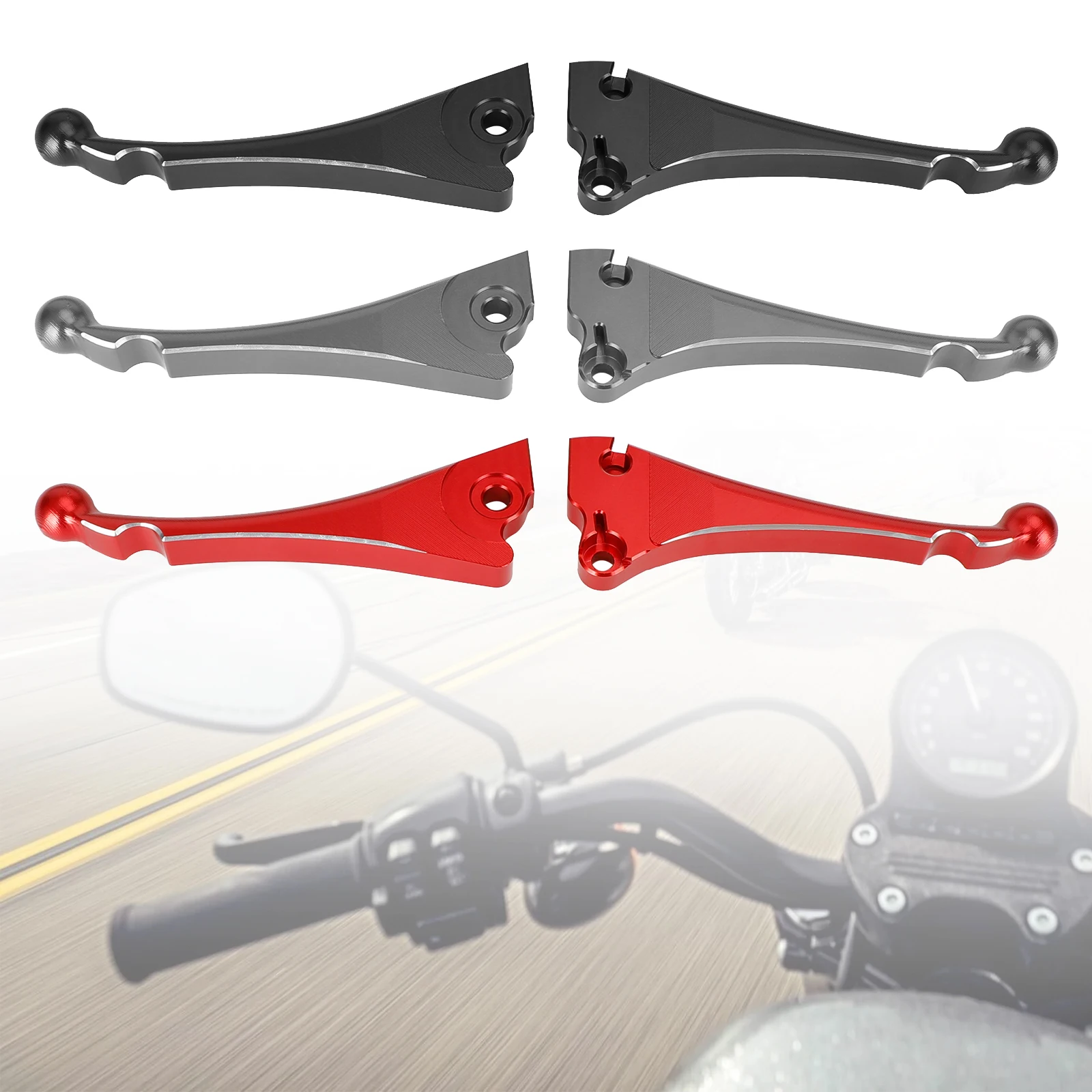 

Areyourshop Brake Clutch Levers for Vespa Sprint 150 2016-2021 Primavera 125 150 2014-2021 Motor Accessories