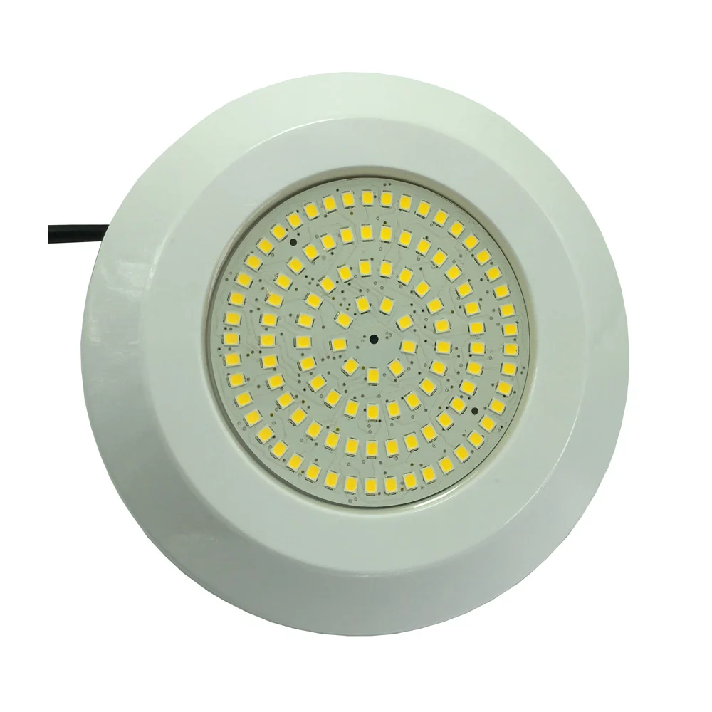 

Underwater Light 12W RGB Colorful Pool LED Resin Fill Plastic Slim 108led DC12V Warm White Blue Color Cold White