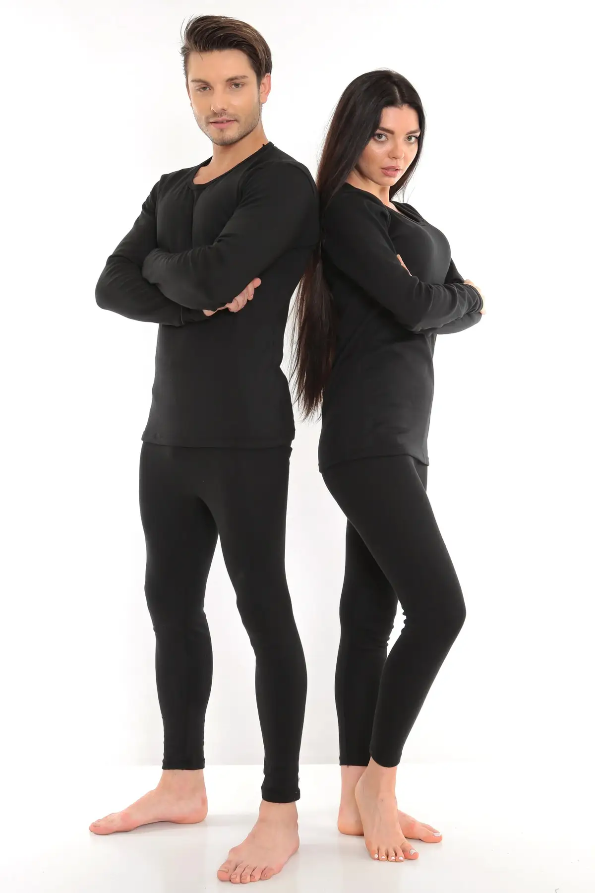Unisex Cotton Thermal Suit | Şardonlu Thermal Inserts Cold Weather Protects 2023 Winter