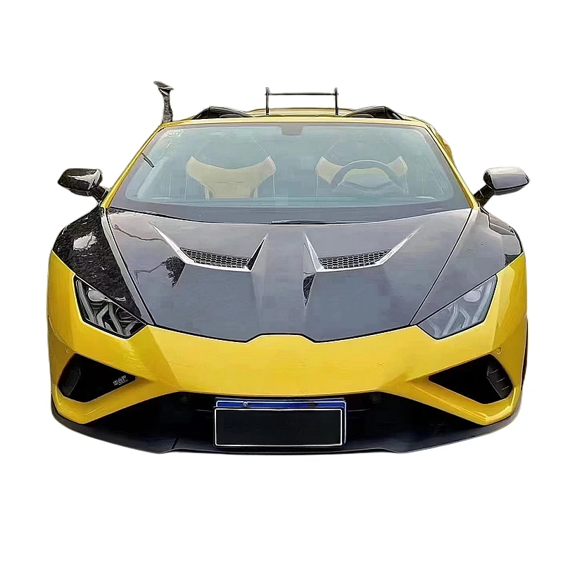 best fitment car carbon fiber engine hood for Huracan LP610 LP580 tuning vorsteiner style carbon fibre engine hoodcustom