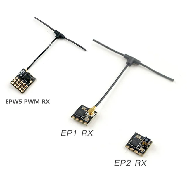 HappyModel EP1 EP2 EPW5 2.4G ExpressLRS ELRS Nano Long Range Receiver RX for ES24TX Series RC Airplane FPV Long Range LR4 LR7 1