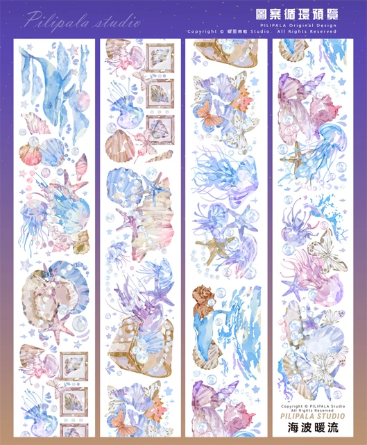 ocean friends washi tape