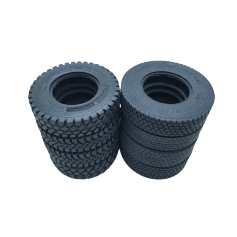 ラジコンセミトレーラートラクター用ホイール,22/28mmリム,1:14