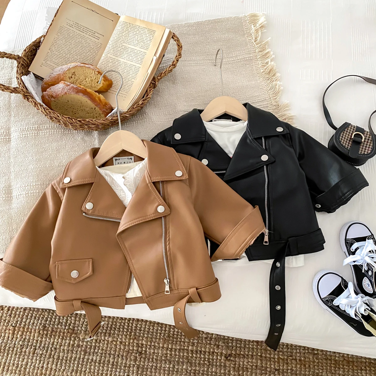 2023 Winter New in Kids Baby Girls Boys Fashion Top Children