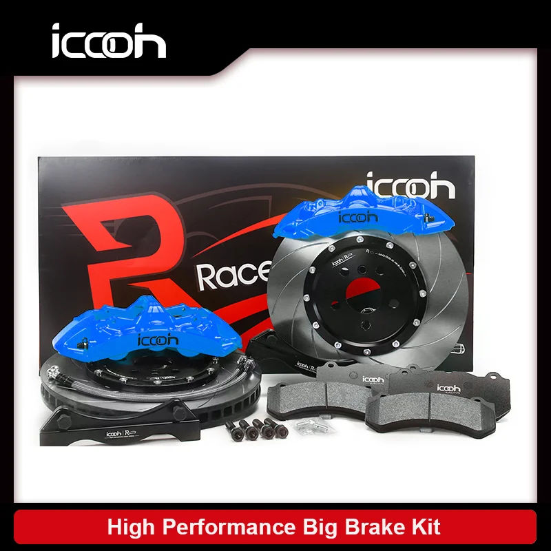 Icoh Pinza Freno A 6 Pentole In Lega Di Alluminio Forgiato 355/380/405Mm Kit Pinza Rotori Per Honda Toyota Nissan Bmw Audi Vw Subaru