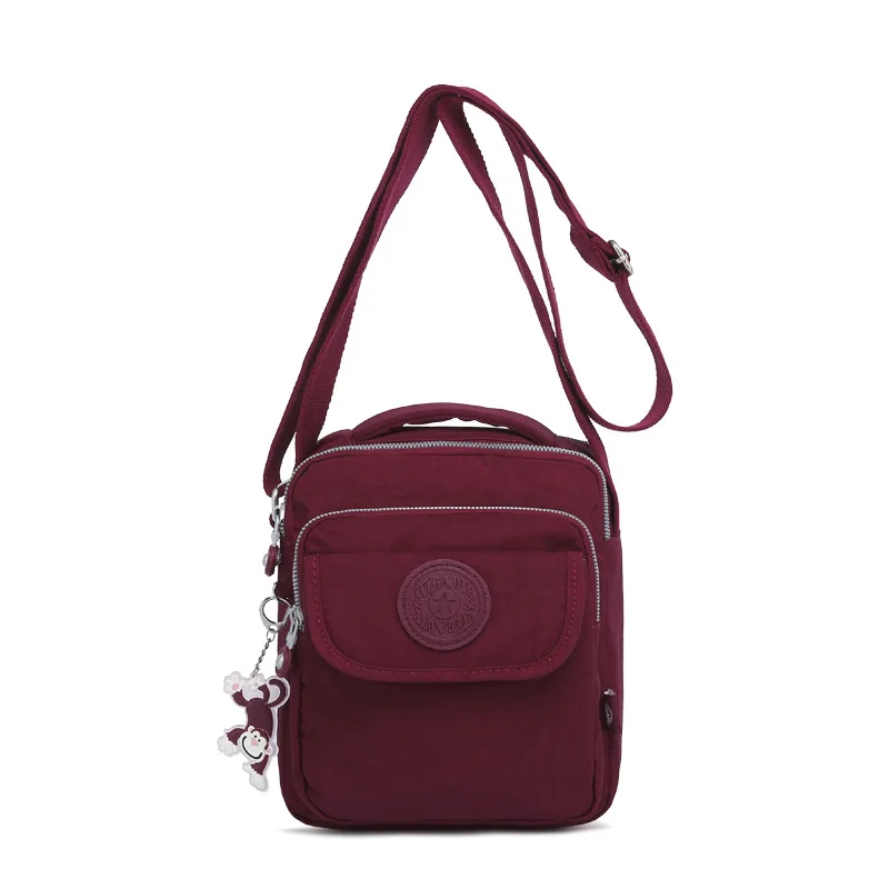 

Повседневная нейлоновая сумка-мессенджер через плечо для мужчин и женщин, вместительный Легкий Кошелек через плечо синего, зеленого, серого, красного, черного цветов, M0946