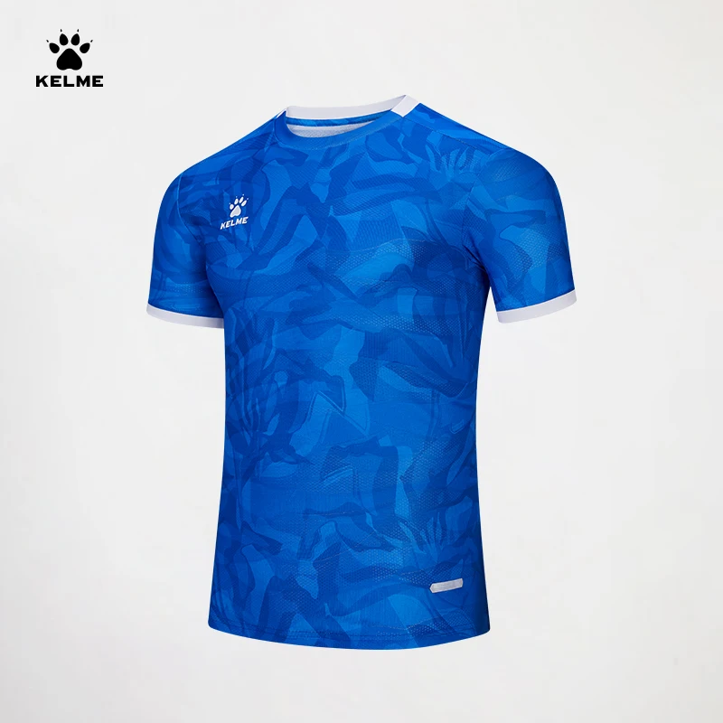 Kelme Women's Football Uniform Outdoor Training Suit Sports Casual Top Daily Training T-shirt Quick-drying Short Sleeve
