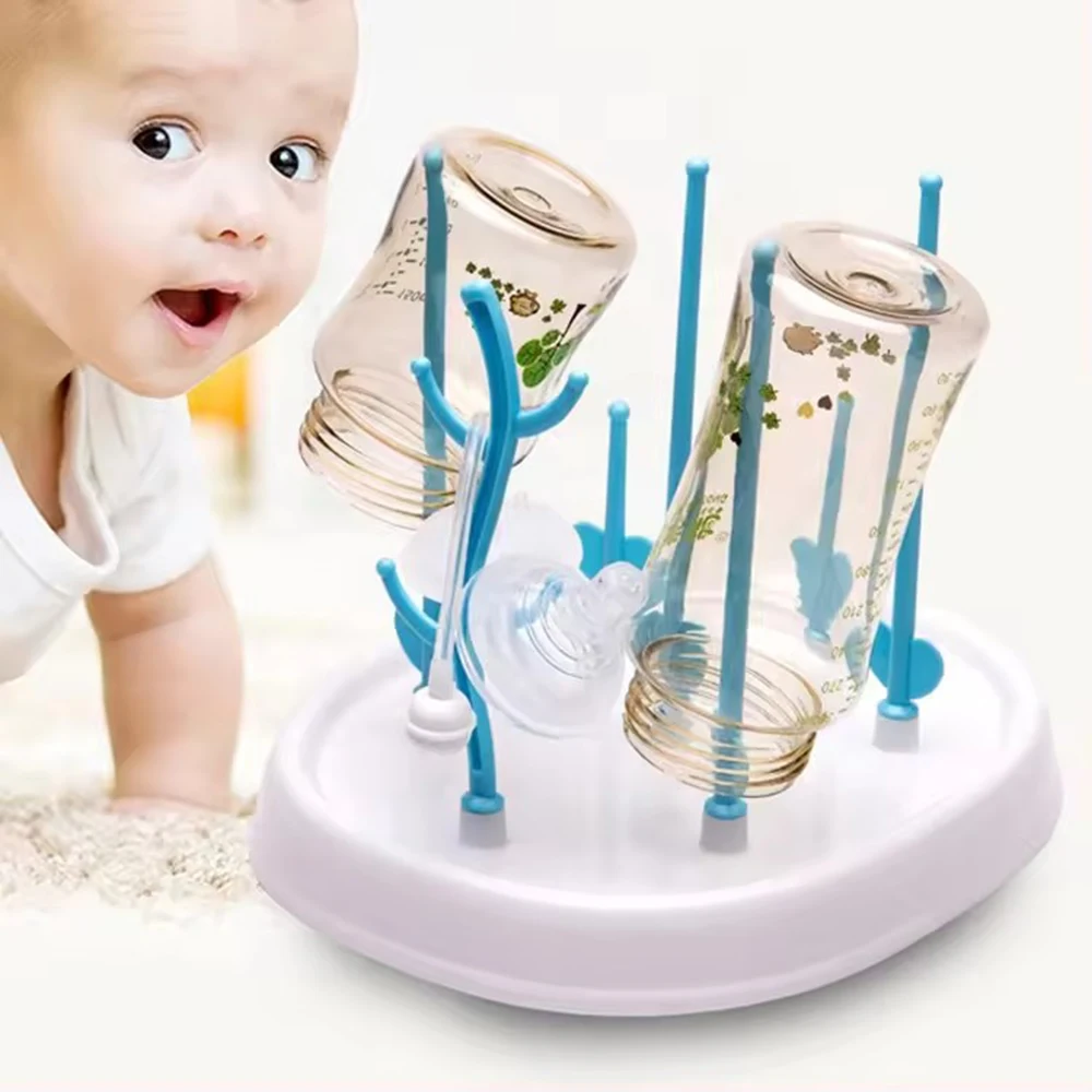Creative Tree-shaped Baby Bottle Drying Rack Multifunctional Baby Bottle Drain Rack Detachable