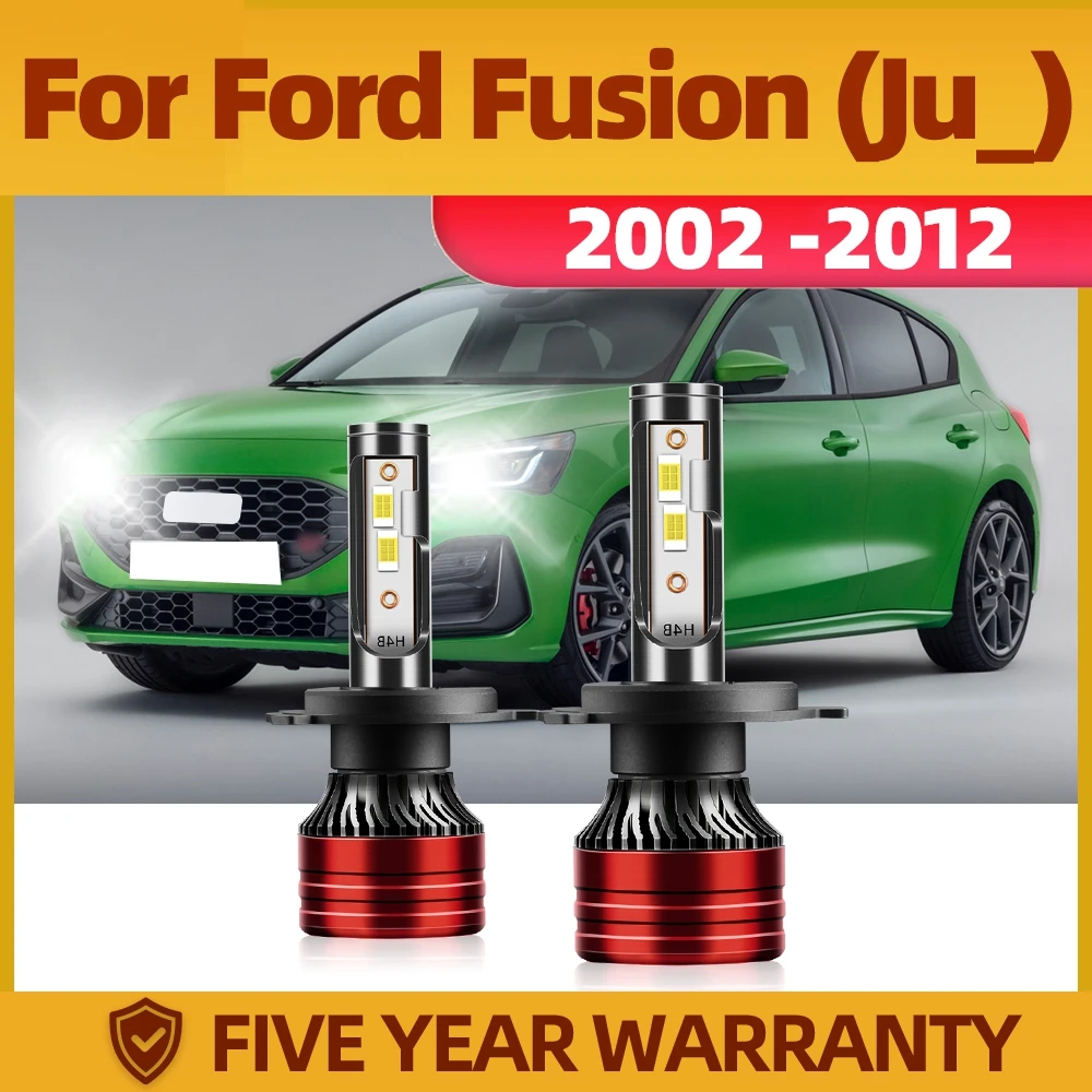 

Автомобильная фара TEENRAM, IP68, водонепроницаемые чипы CSP, H4, дальний и ближний свет, 120 Вт, комплект турбо-Лампы Canbus для Ford Fusion (Ju _) 2002-2012