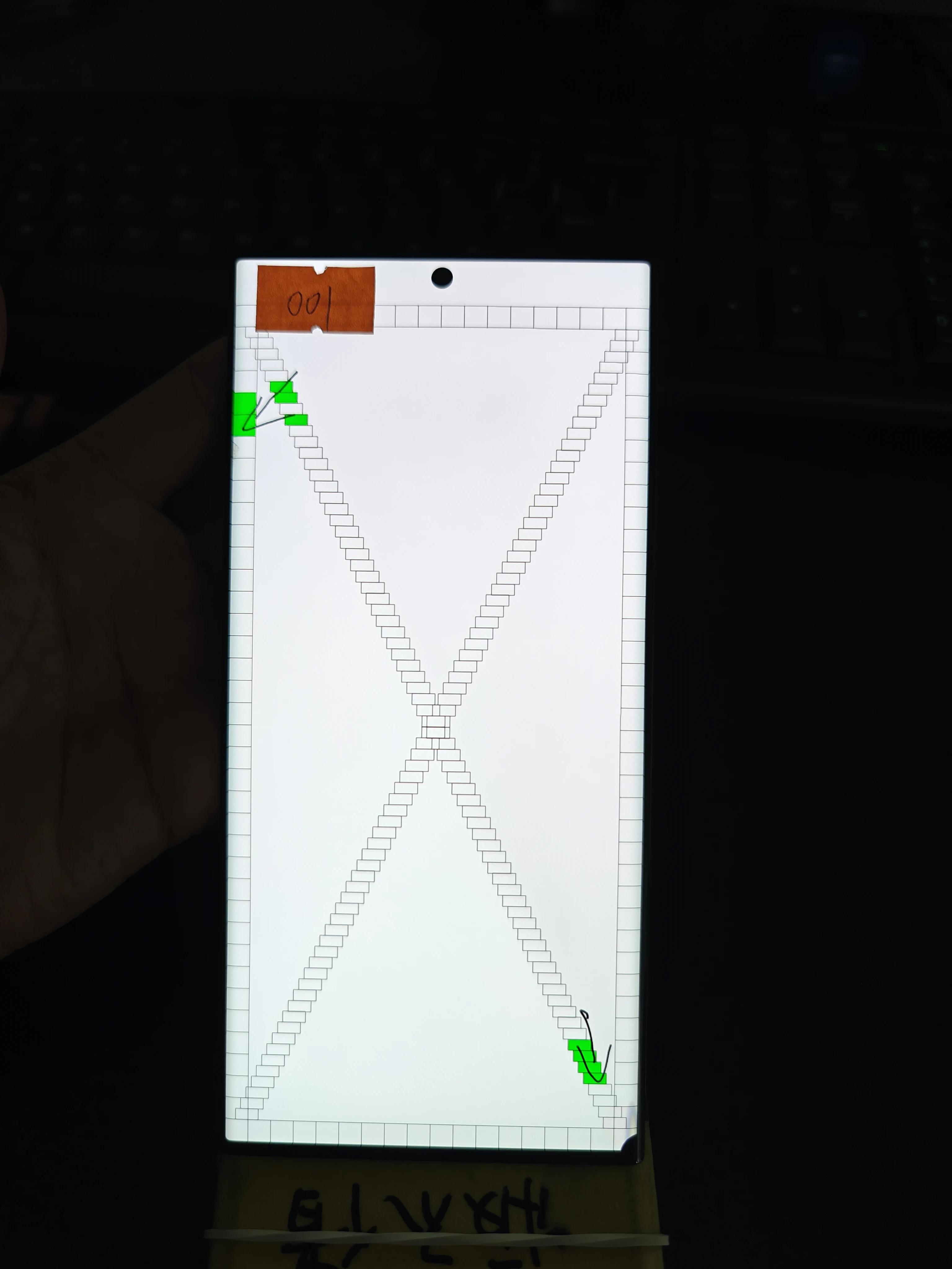 LCD Display Touch LCD Display For Samsung S22 Ultra with dot display mobile phone defective screen For Samsung S22U