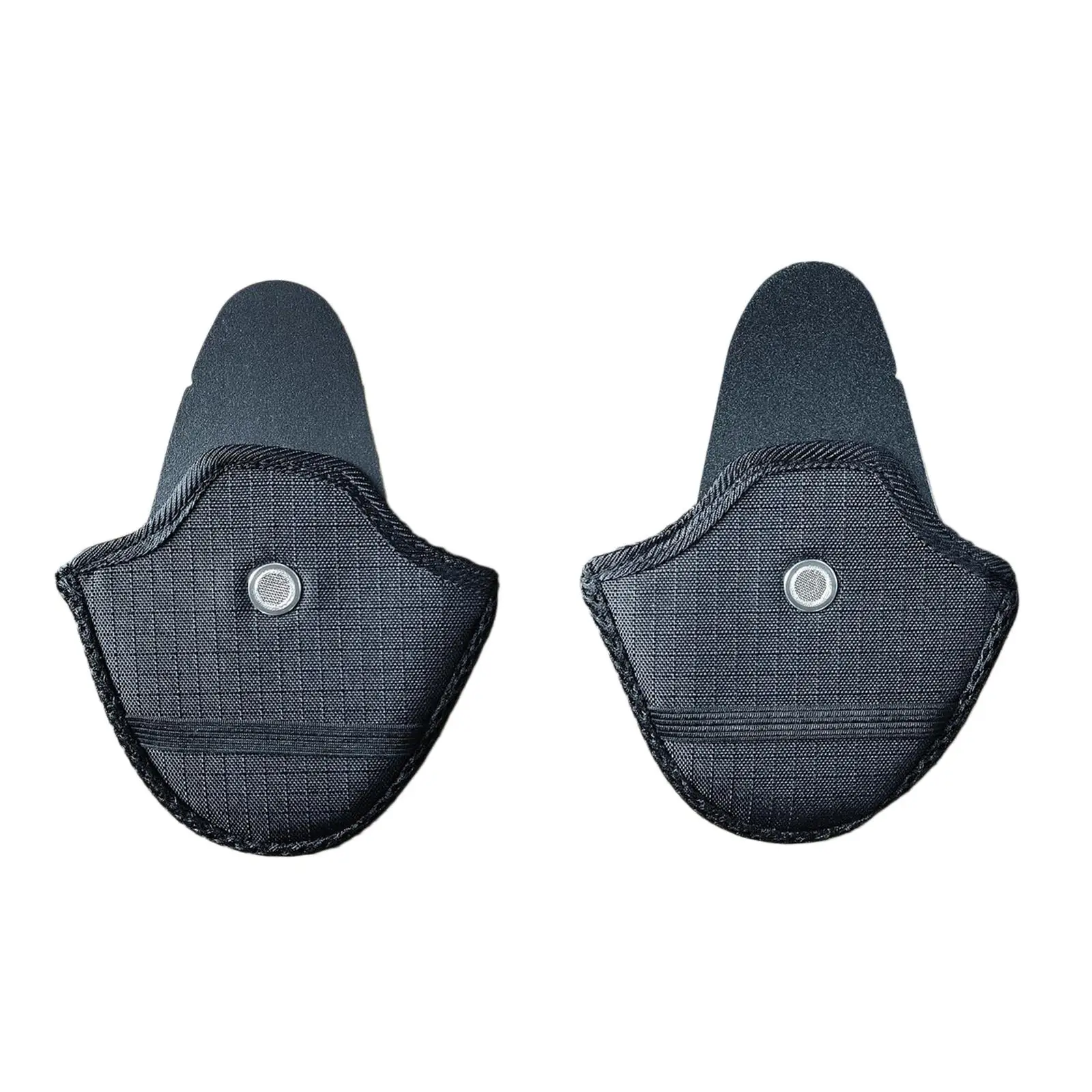 

2 Pieces PU Leather Ear Cover Ear Protective Cover Side Covers