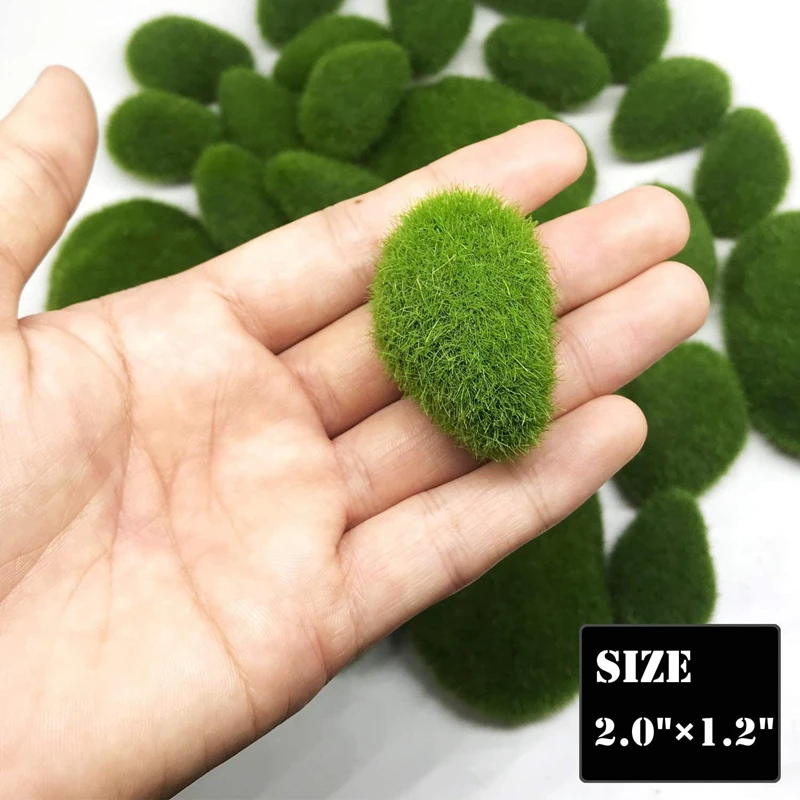 Nice purchase Handmade Natural Green Plant Moss Balls Decorative for Home  Party Display Decor Props (4 in)
