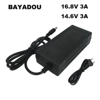 12.8V 4S 14.6V 3A Lifepo4 Battery Charger 14.4V 14.8V 4S 16.8V Lithium ion CCTV Camera Solar Energy Led Light Charger DC