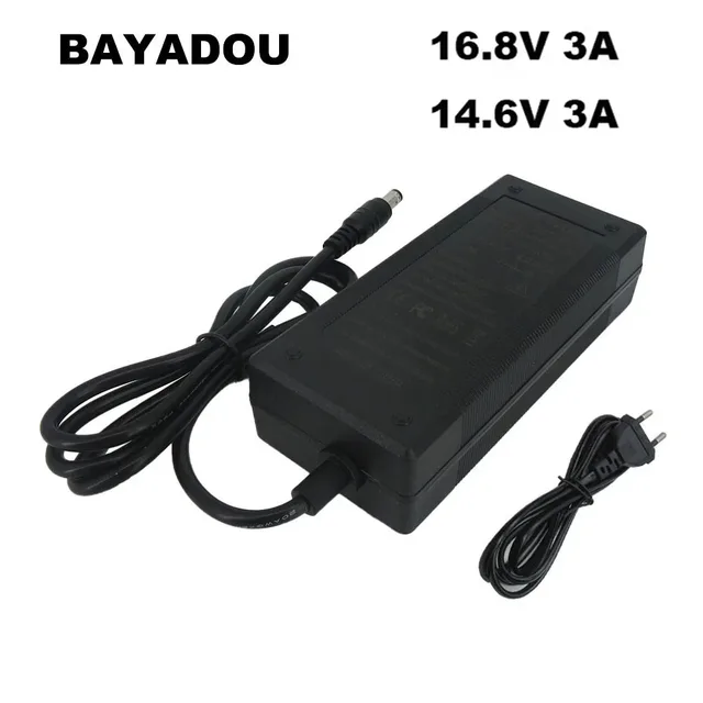 12.8V 4S 14.6V 3A Lifepo4 Battery Charger 14.4V 14.8V 4S 16.8V Lithium ion CCTV Camera Solar Energy Led Light Charger DC