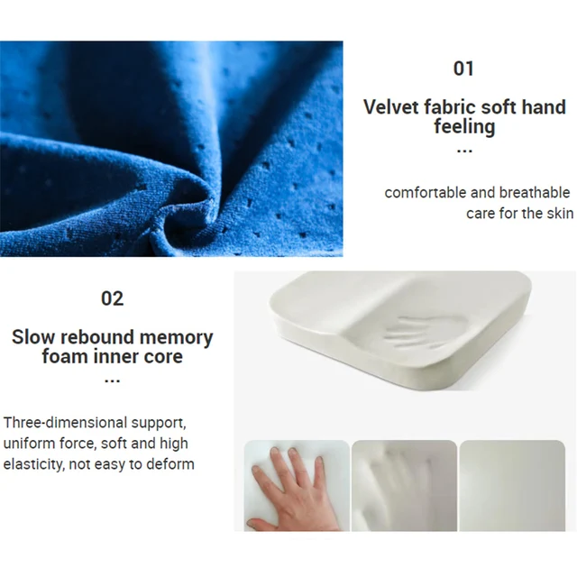 Coussin de siège de chaise de bureau confortable en latex à mémoire de forme naturelle, coussins de confort pour voiture, camion, conducteur, fauteuil roulant de voyage, Cha épais 5