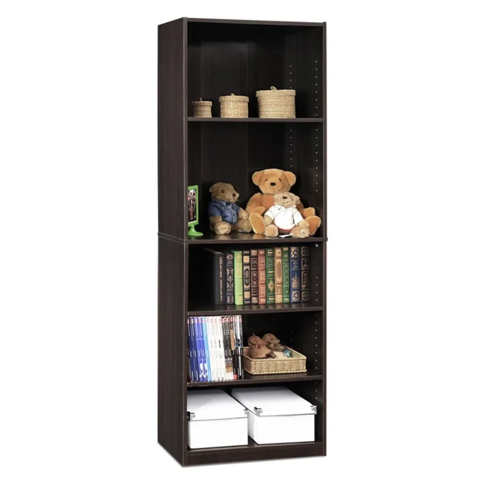 

Simply Home 5-Shelf Bookcase