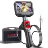 360° Joystick Articulating Borescope 6.2mm IP67 Waterproof Probe 4 Ways IPS Automotive Endoscope Inspection Camera with 6 1