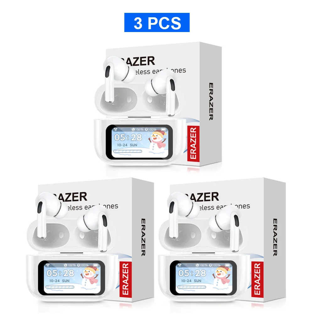 ERAZER Airs Pro Wireless Bluetooth Earphones with Touch Controls and ANC Noise Cancellation