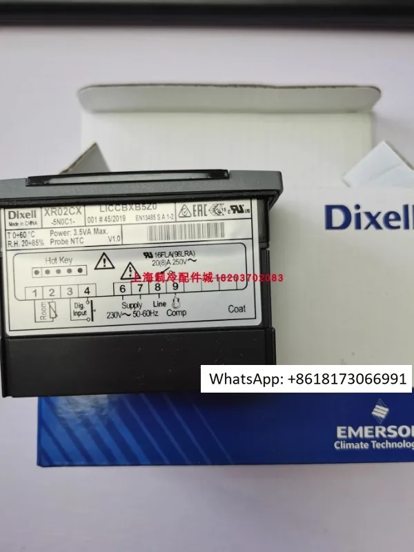 

Italian Pixell Elf Temperature Controller XR06CX/XR04CX/XR02CX/XR03CX Brand New Authentic
