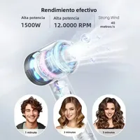 Secador de pelo iónico portátil rápido 4