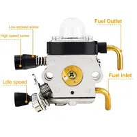 XCAN 1PC Carburetor for STIHL FS38 FS45 FS46 FS55 FS74 FS75 FS76 FS80 FS85 StringTrimmer Weed Eater Garden Tool Parts 3