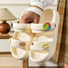 New Trend Cartoon Design Summer Non-slip Soft Sole Slides Lithe Seabeach Sandals Women Casual Slippers Ladies' Home Flip Flops 5