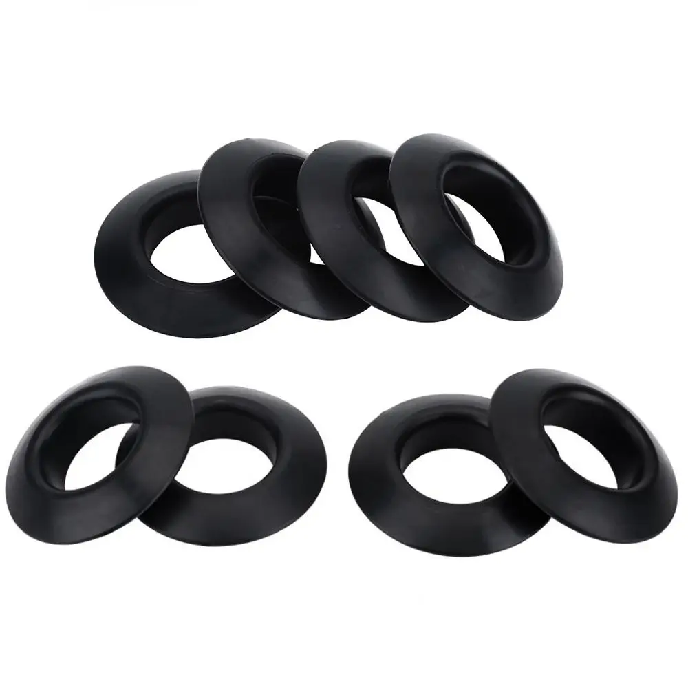 2/4Pcs Plastic Black Universal Raft Canoe Propel Paddle Parts Splash Guards Kayak Oar Accessories Drip Ring Replacement