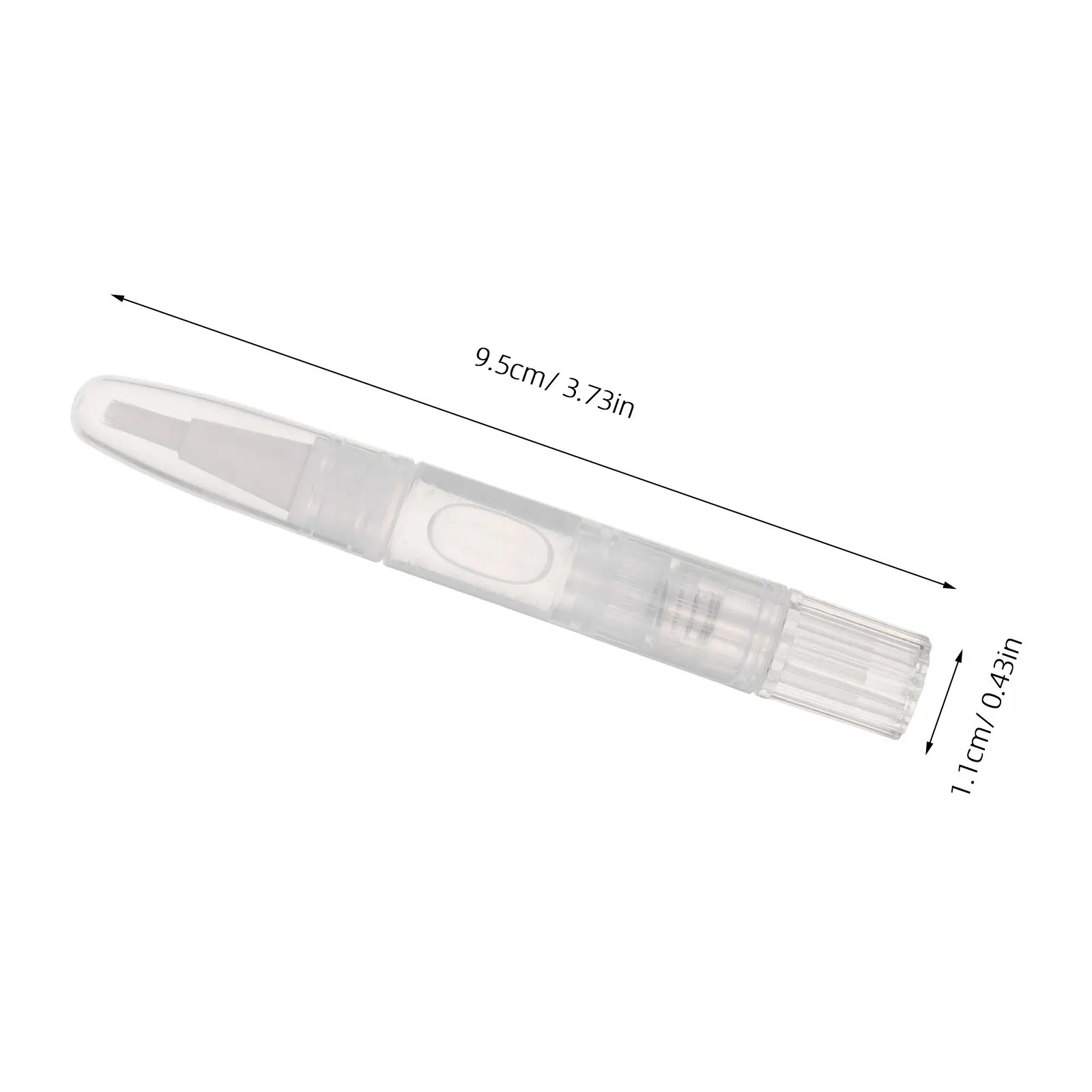 10pcs 헤어 클리퍼 블레이드 오일 1.5Ml 브러시 포함 윤활용 가위 그루밍 트리머 유지 보수 장기 녹 방지