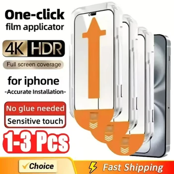 iPhone HD Tempered Glass Screen Protector