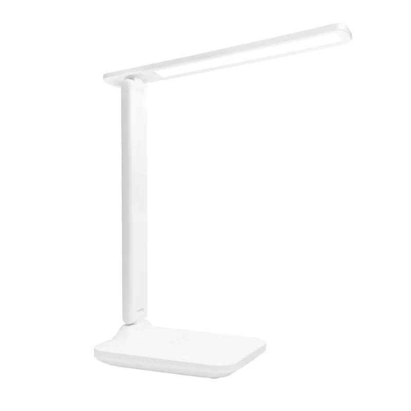 Foldable Desk Lamp - USB Rechargeable Eye Care Reading Light With Adjustable Brightness