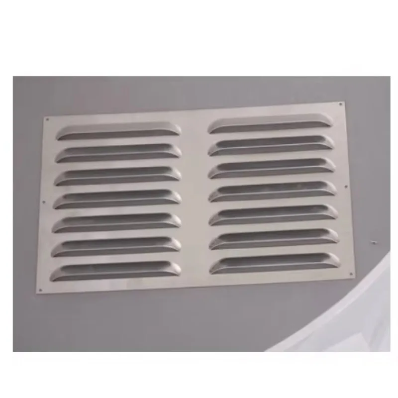 Aluminum Air Vent Ventilator Grille Undereave Under eave Louvers 304 Stainless steel Copper Rain