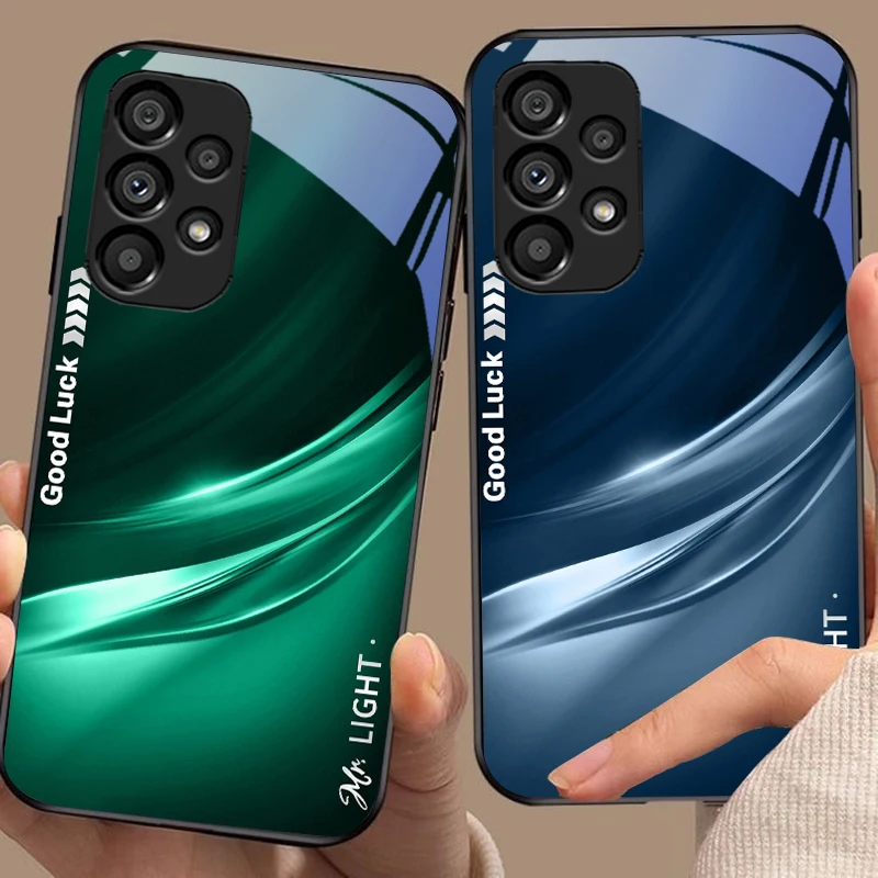 Gradient Soft Green Glass Phone Case