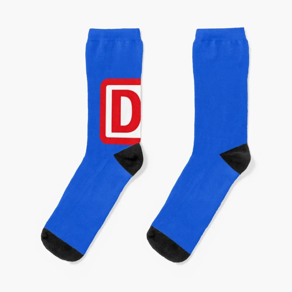 

Deutsche Bahn Logo (1994) Classic T-Shirt Socks bright garter hiphop Ladies Socks Men's