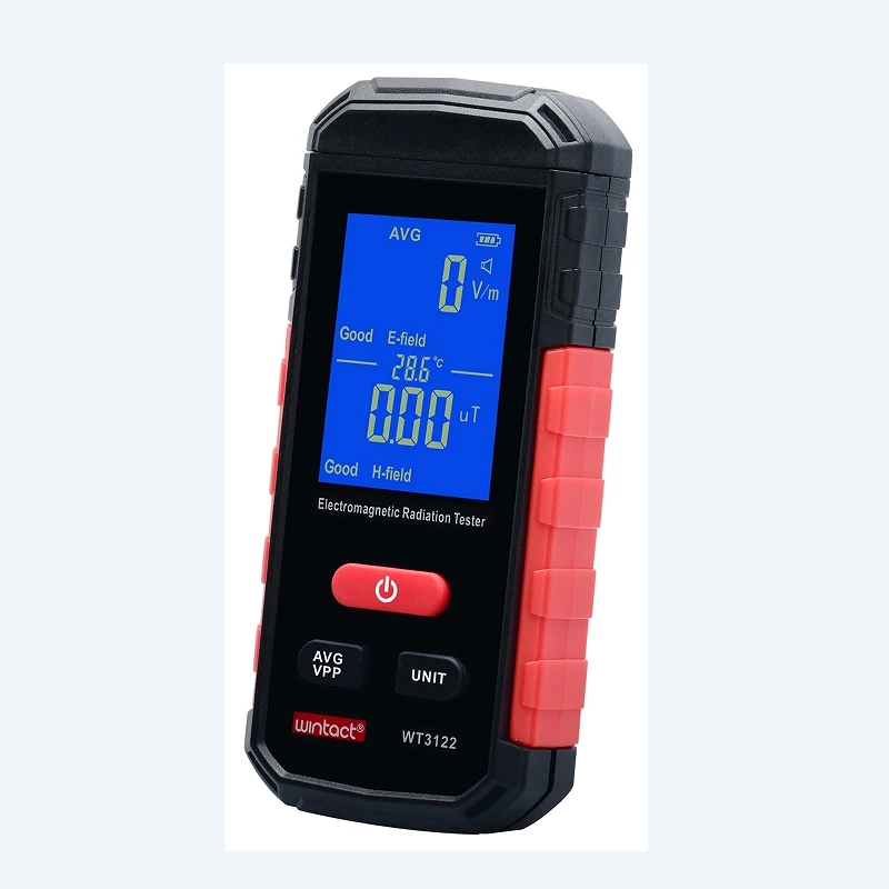 Electromagnetic Field Radiation Detector Tester Emf Meter Rechargeable Handheld Portable Counter Emission Dosimeter Computer