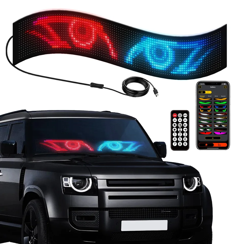 デビルアイ LED 2枚セット 12×60cm 車用 トラック用 バイク用 車用