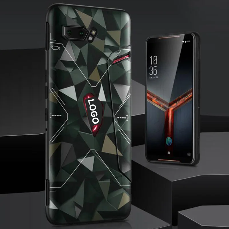 Per Asus Rog Phone 2 Ii Custodia Phone2 Zs660Kl I001Da Custodia Morbida In Silicone Tpu Per Asus Rog 2 3 5 5S Custodie Posteriori